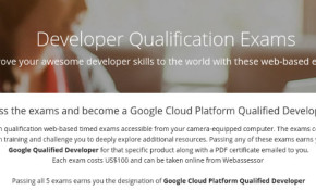 Certificazione Google Cloud Platform Qualified Developer